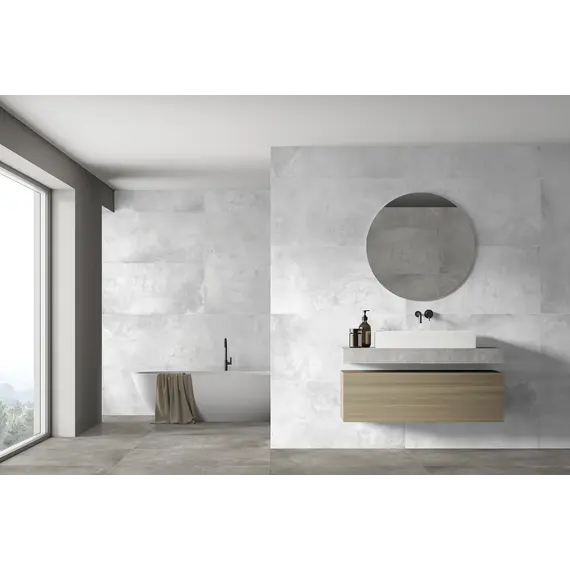 Плитка грес глаз. Vibe_GT Темно-серый 60*120