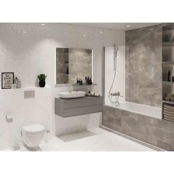 Плитка облиц. Siluet GT Белый  50*25, м²