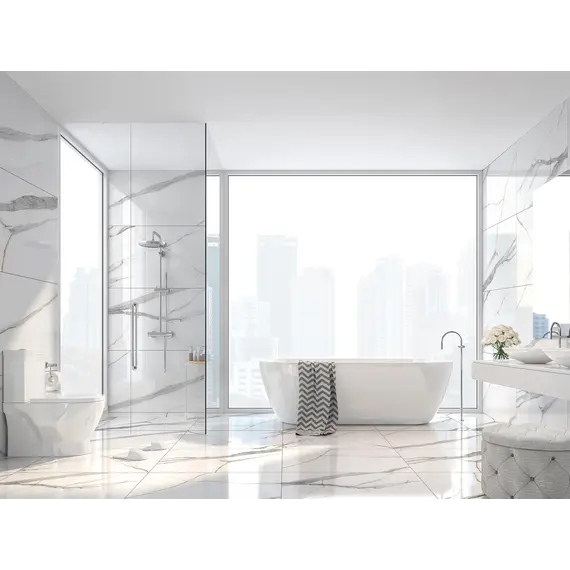 Керамогранит Angel Statuario_GT Белый 60x120 полир