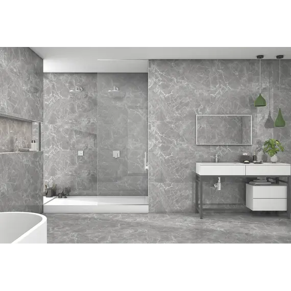 Керамогранит Solo_GT Серый полир.