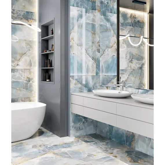 Керамогранит Favorito_GT Синий 60x120 полир.