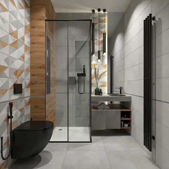 Плитка облиц. Vision Светло-серый  40*27 _декор