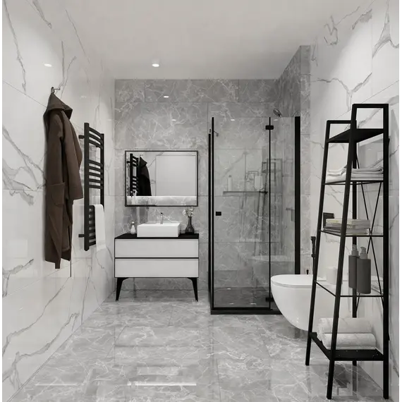 Керамогранит Solo_GT Серый полир.