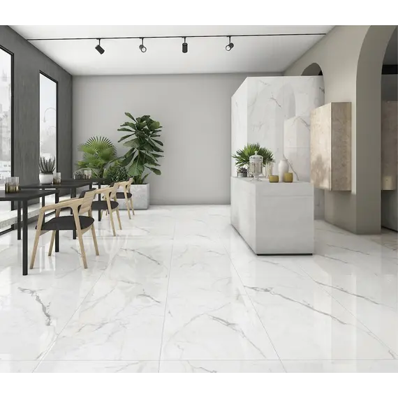 Керамогранит Elegant Statuario_GT Белый  60x60/60х120 полир.