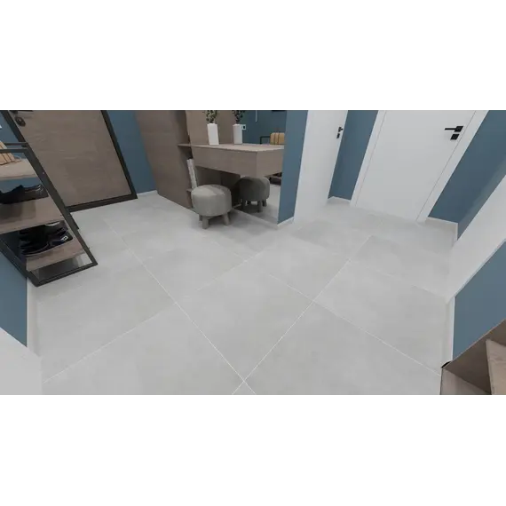 Плитка грес глаз. Boreal_GT Светло-серый  60*60