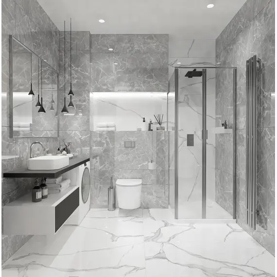 Керамогранит Solo_GT Серый полир.