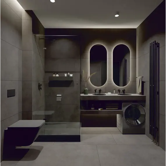 Плитка грес глаз. Stardust_GT Серый 60*60/60*120 карвинг