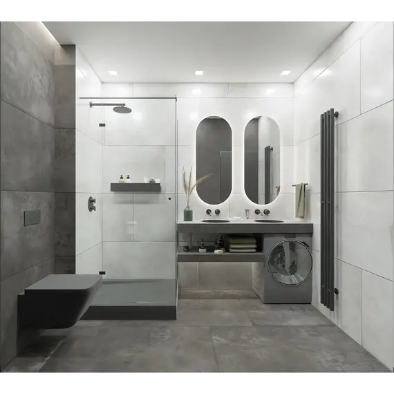 Плитка грес глаз. Vibe_GT Светло-серый  60*60/60*120