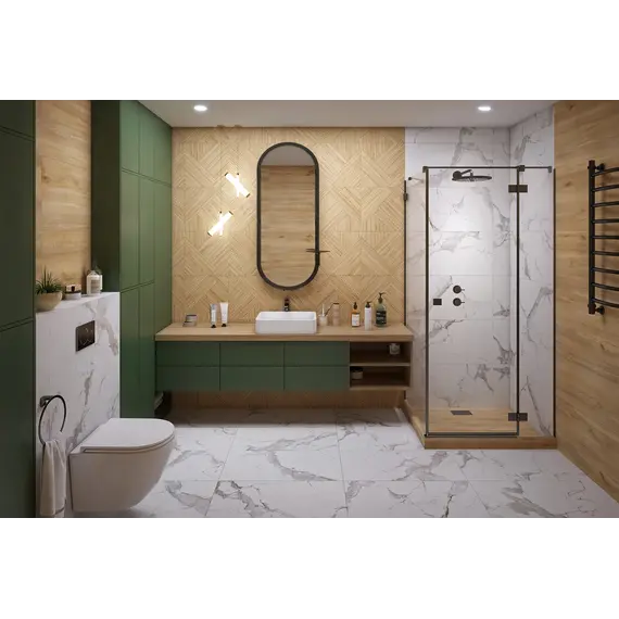 Керамогранит Calacatta Imperial_GT Белый 60х60/60x120 полир.