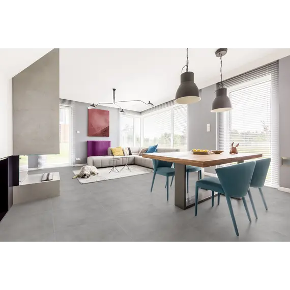 Плитка грес глаз. Stardust_GT Светло-серый  60*60/60*120 карвинг