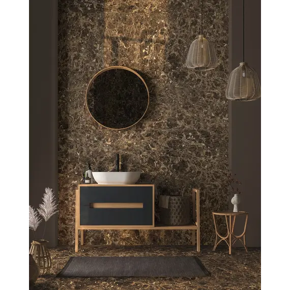 Плитка грес глаз. Imperador_GT Коричневый 60*60/60*120