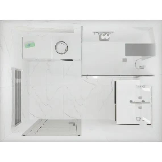 Керамогранит Princess_GT Белый  60x120 полир.