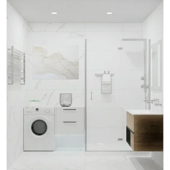 Керамогранит Princess_GT Белый  60x120 полир.