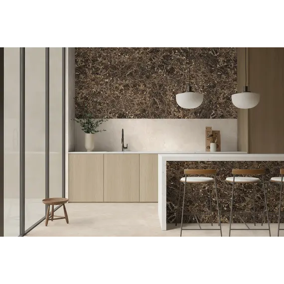 Плитка грес глаз. Imperador_GT Коричневый 60*60/60*120