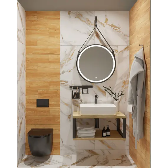 Плитка грес глаз. Calacatta Royal_GT Белый 60*60/60*120