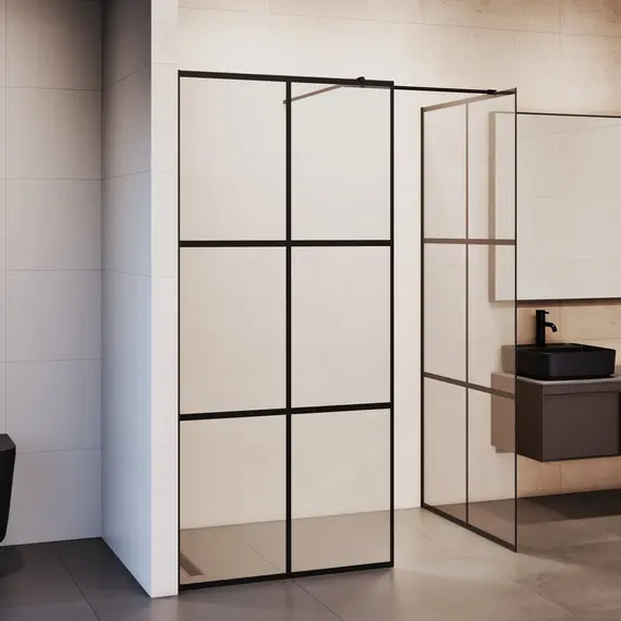 Перегородка для душа RGW WA-021B (WA-011B (2 шт.) + S-1220B)  90х100