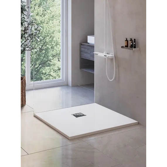 Душевой поддон квадратный RGW ST-W Белый