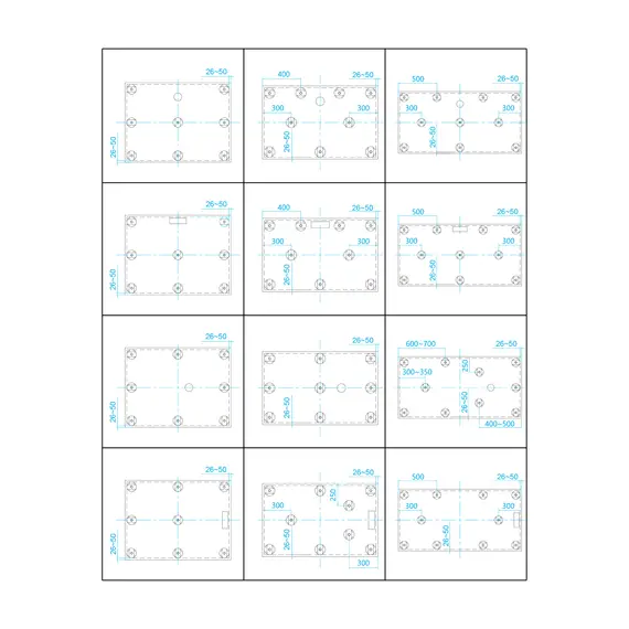 Душевой поддон прямоугольный RGW ST-G