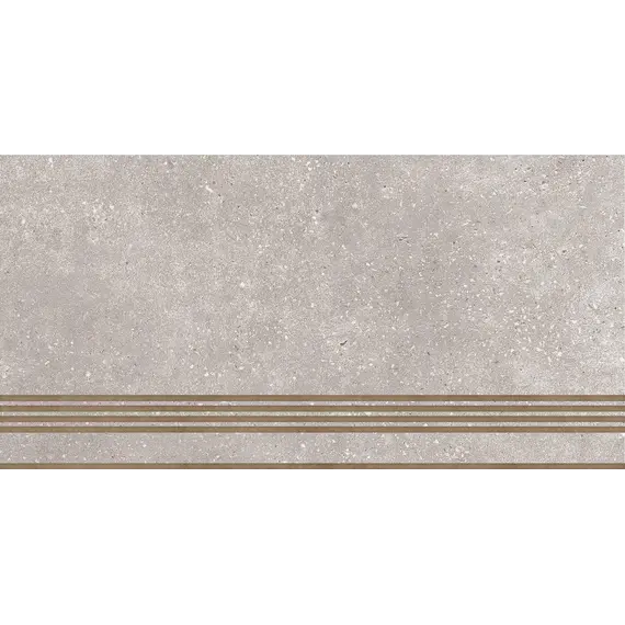Ступень керам. Coral Rock_GT Серый 30x60