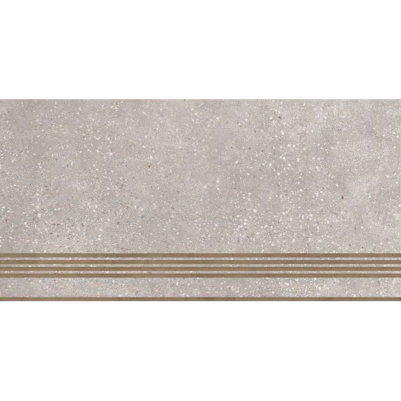 Ступень керам. Coral Rock_GT Серый 30x60