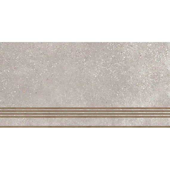 Ступень керам. Coral Rock_GT Серый 30x60