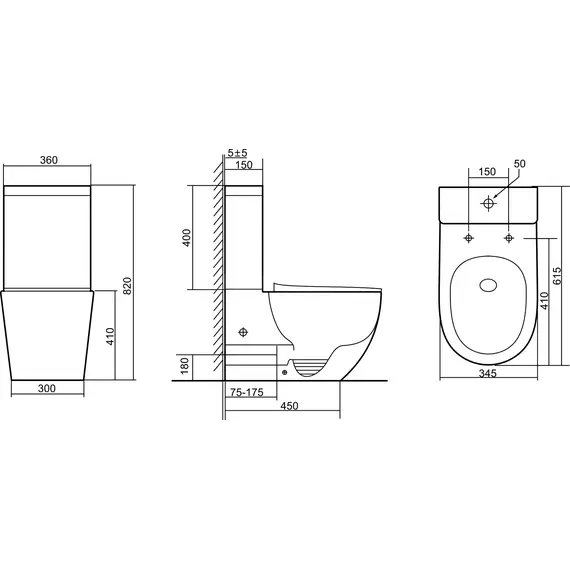Унитаз-компакт напольный Triton Corso Pro CO-3806