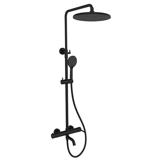 Душевая стойка AVS Slimmer 811-122-MB черный матовый