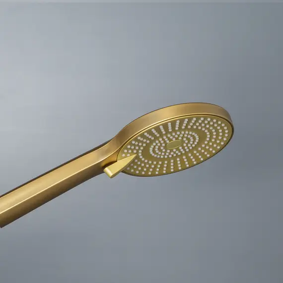 Смеситель для ванны с душем AVS Pulse брашированное золото