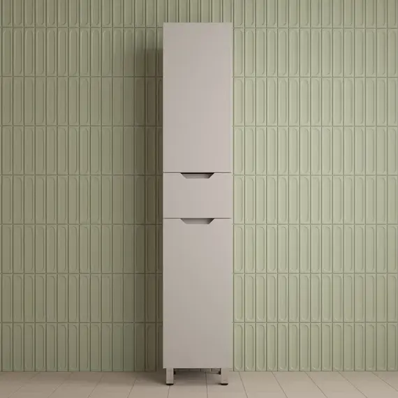 Пенал Style line "Остин" 36 см напольный 1 ящик крем эмаль PLUS