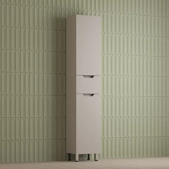 Пенал Style line "Остин" 36 см напольный 1 ящик крем эмаль PLUS