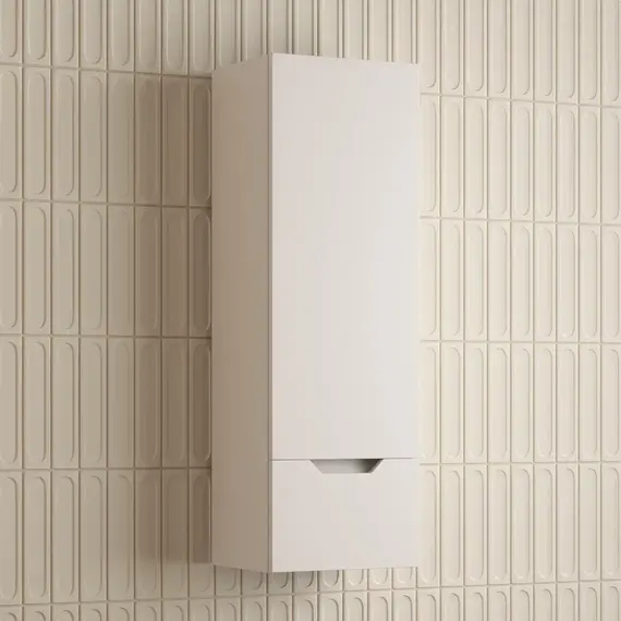 Пенал Style line "Остин" 36 см подвесной 1 ящик белый эмаль PLUS