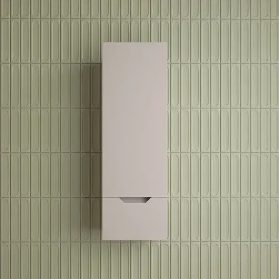 Пенал Style line "Остин" 36 см подвесной 1 ящик крем эмаль PLUS