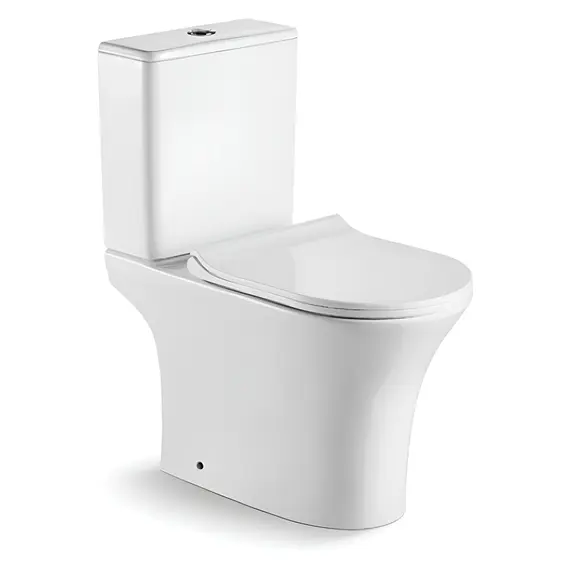 Унитаз-компакт AVS Хорда безободковый, белый