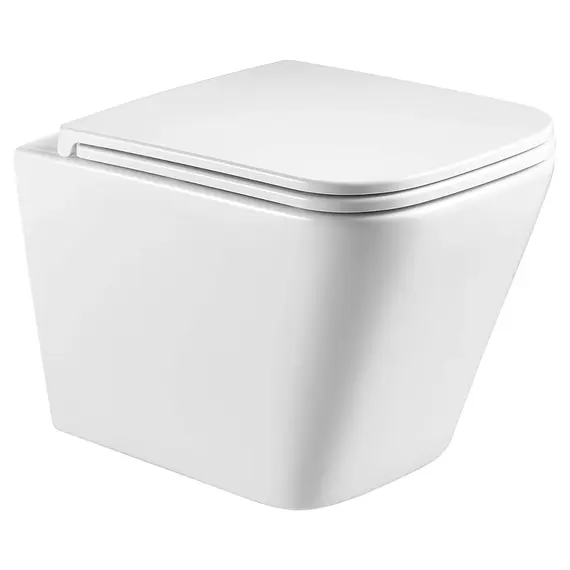 Унитаз подвесной AVS Модерн безободковый, белый