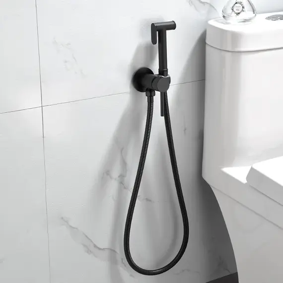 Душ гигиенический ACWEN 82003BS черный матовый