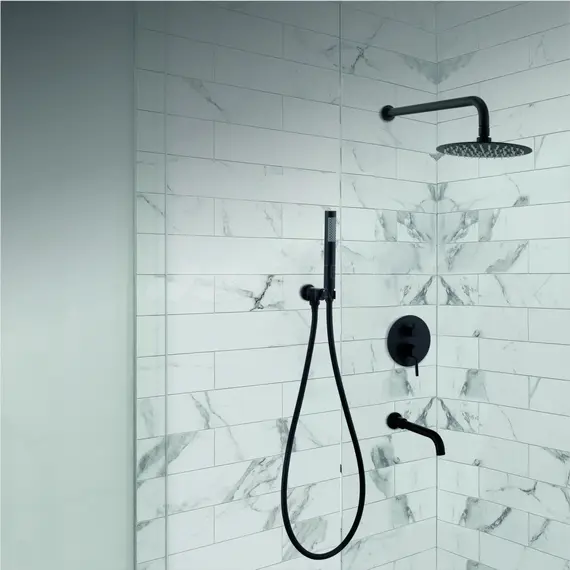 Душевая система встраиваемая ACWEN 80070GG графит