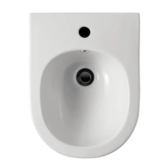 Комплект ABBER унитаз AC1100 белый с инсталляцией AC0105 и кнопкой  хром, биде AC1150 с инсталляцией AC0101P