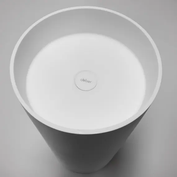 Раковина отдельностоящая ABBER Stein AS2516 белая матовая