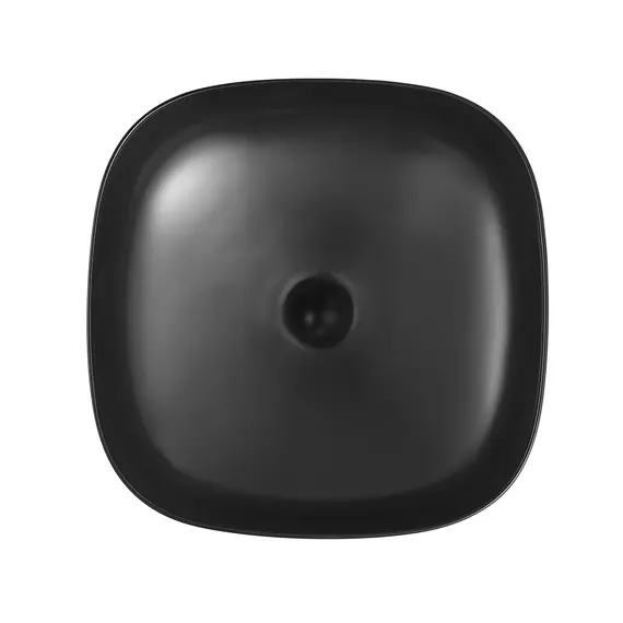 Раковина накладная ABBER Rechteck AC2217MB черная матовая