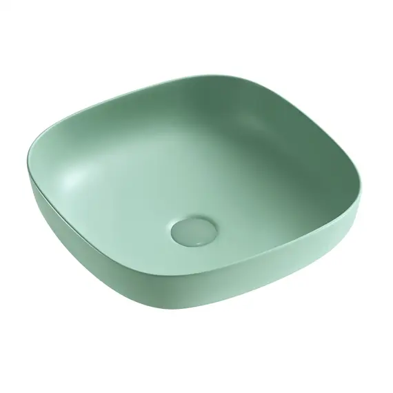 Раковина накладная ABBER Rechteck AC2217MBG зеленая матовая