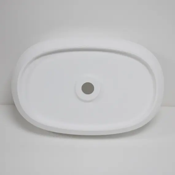 Раковина накладная ABBER Stein AS2632 белая матовая