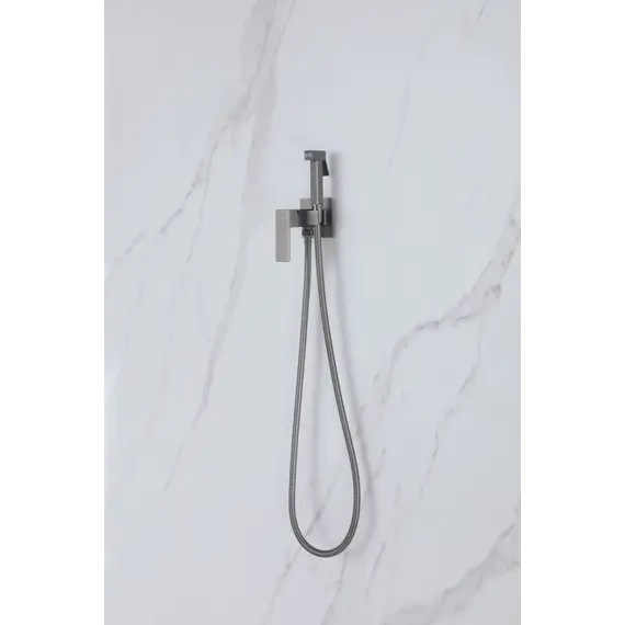 Смеситель ABBER Daheim AF8226NG с гигиеническим душем, никель