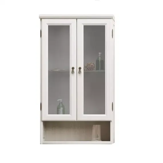 Подвесной шкаф Opadiris Клио 57 стекло белый матовый