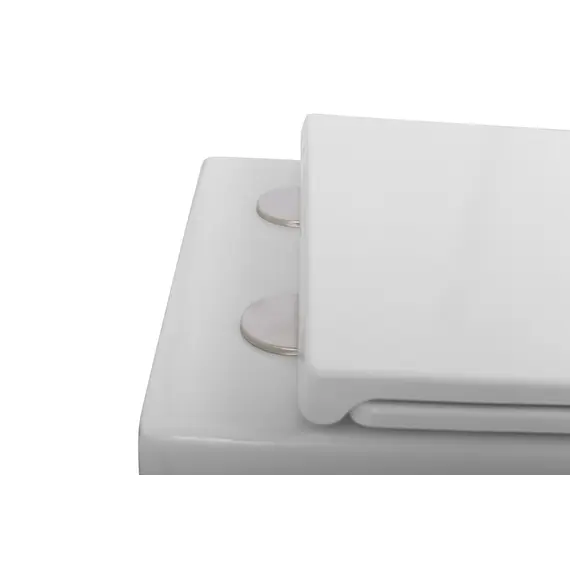 Унитаз подвесной безободковый с сиденьем BelBagno LUCE BB076CH-TOR/SC