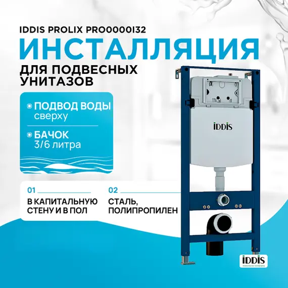 Инсталляция IDDIS Profix  PRO0000i32 без клавиши