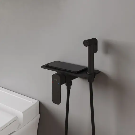 Гигиеническим душ  IDDIS AXEBLSHi08 черный матовый