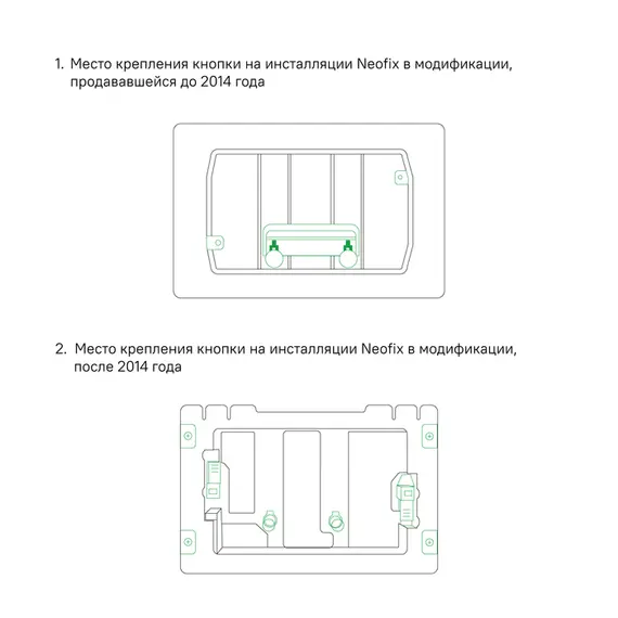 Клавиша смыва Iddis Unifix UNI70M0i77 Хром