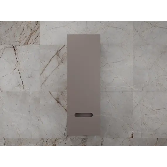 Колонна подвесная Style Line "Матис" 36 см, 1 ящик, тауп темный, plus, эмаль