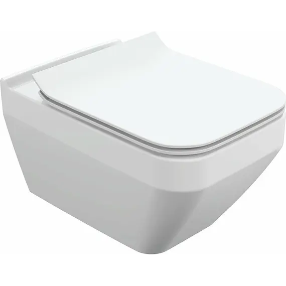 Комплект унитаза с инсталляцией Cersanit Crea Square CO DPL EO slim 63997 с сиденьем Микролифт