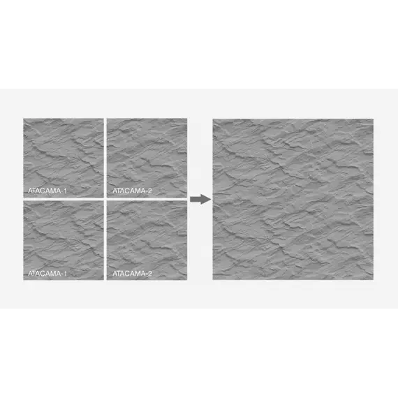 Панель гипсовая 3D ARTPOLE ATACAMA